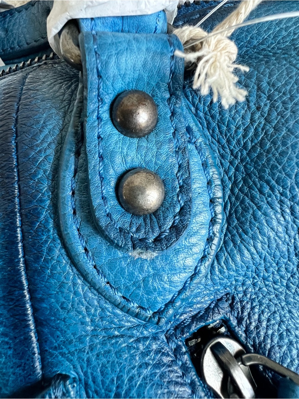Free People We The Free Baby Emerson Tote in Santorini Blue - Picture 5 of 8